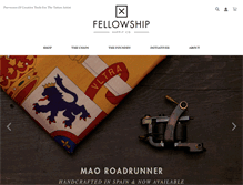 Tablet Screenshot of fellowshipsupply.com